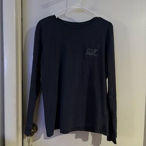 Vineyard Vines Dark Blue Long Sleeve Tee